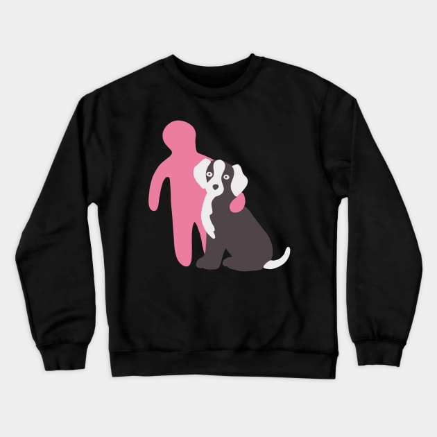 Me and My Rescue Dog Crewneck Sweatshirt by isstgeschichte